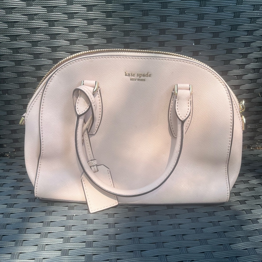 Kate Spade Cream Satchel Bag